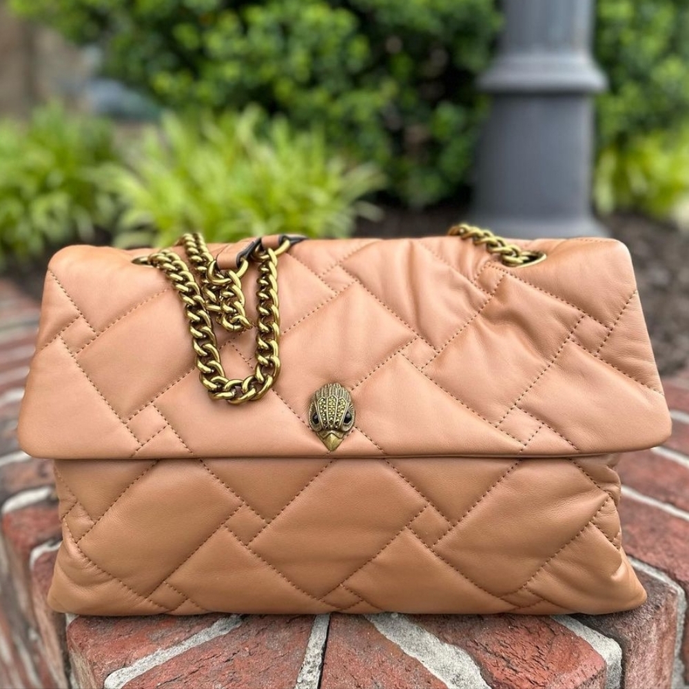Kurt Geiger London XXL Soft Quilted Leather Kensington Shoulder Handbag